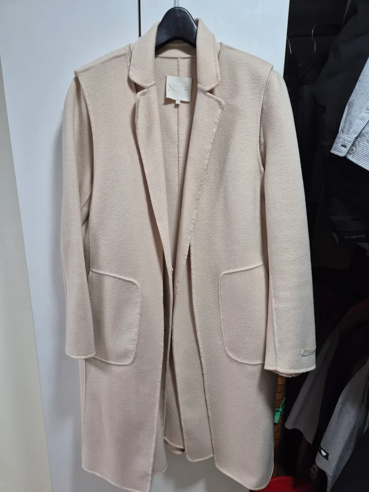 여자코트 조끼세트