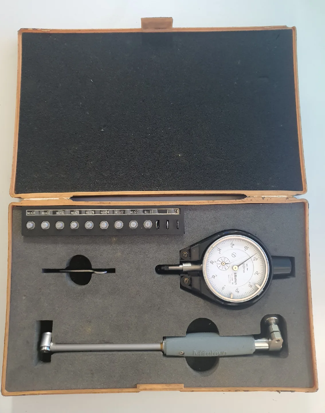 [중고품]미쓰도요 18-35 0.01mm 실린더게이지 팜