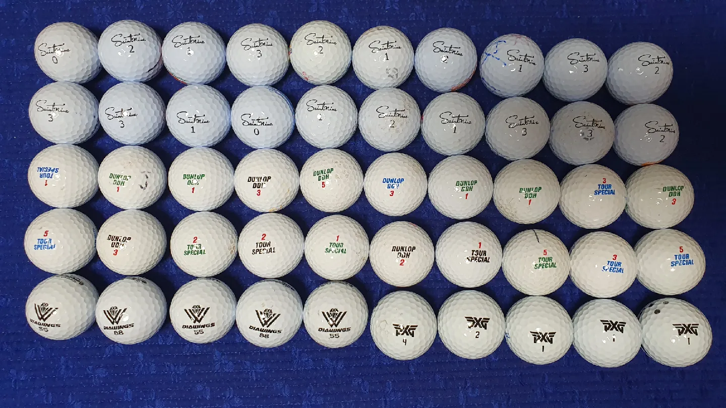 골프공 (중고) 세인토나인 외50개