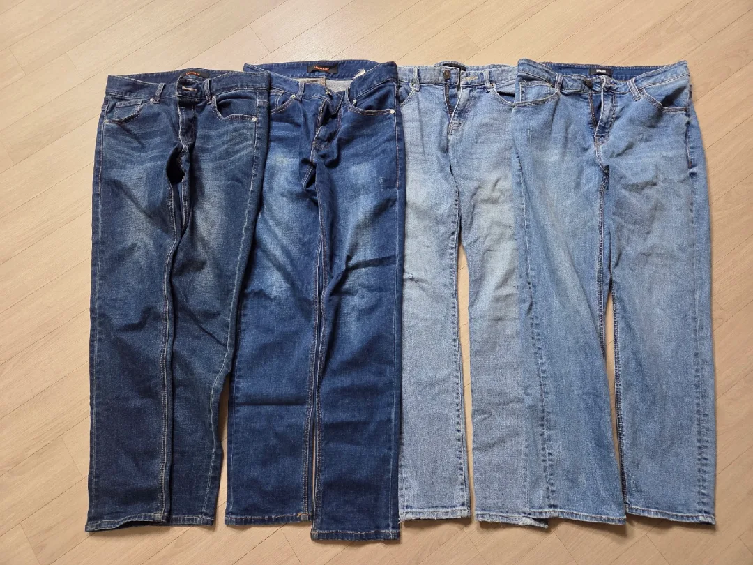 청바지 4벌 모음