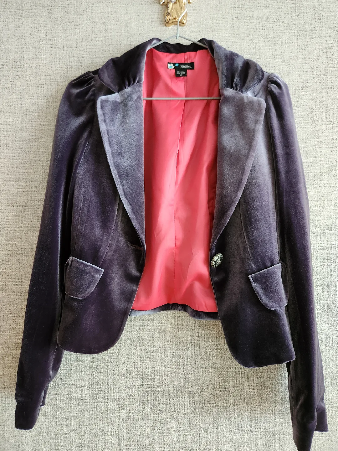 새상품 : 벨벳쟈켓