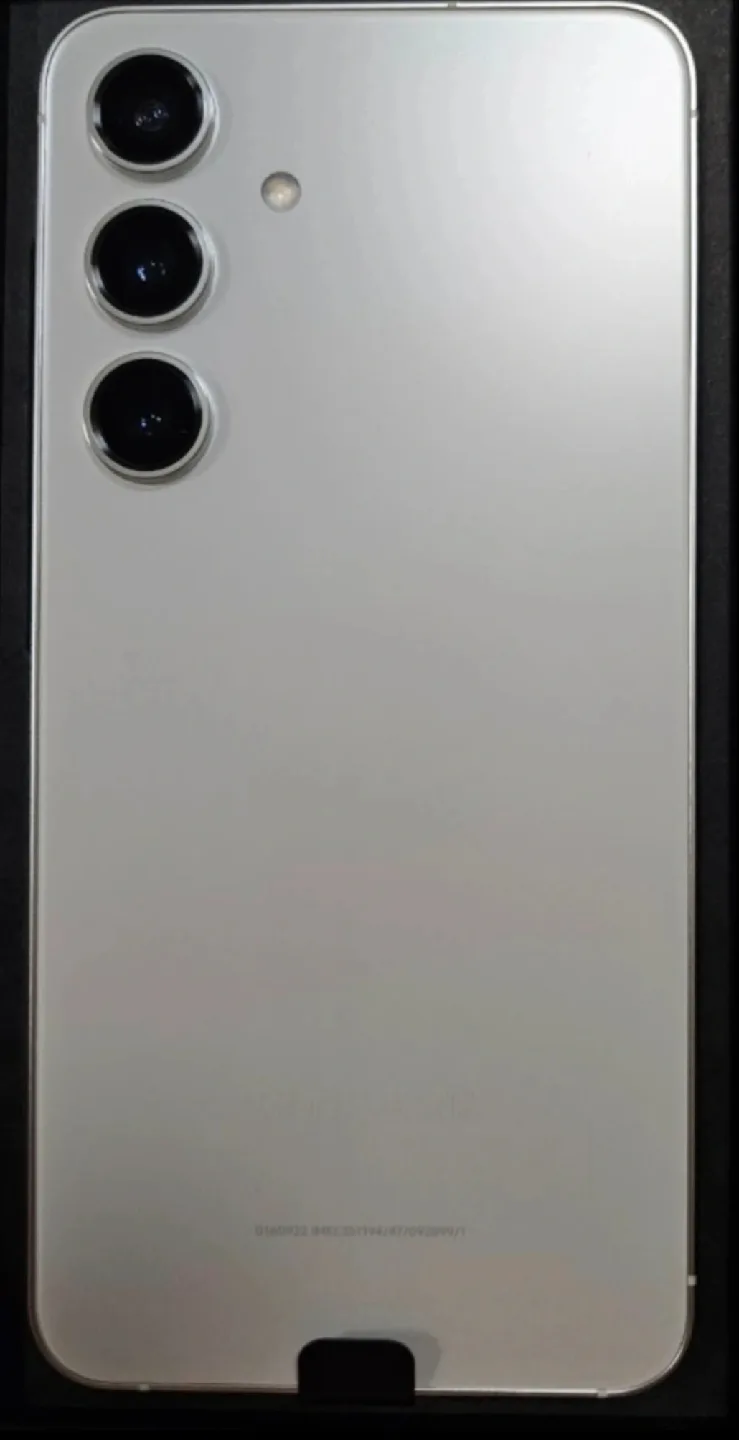 검수완료후 배송받은[S급중고폰/미개봉]S24마블그레이256(배터리효율90%)사용전 25%선택약정 박스개봉전