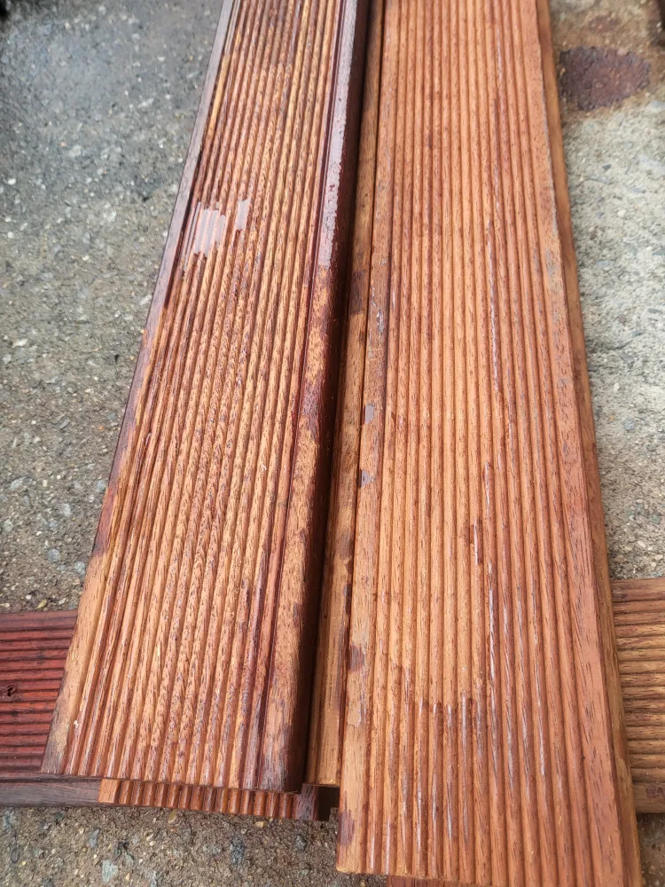 목재 데크재 중고 9센치뚯게2센치 길이2미터7장일괄2l
