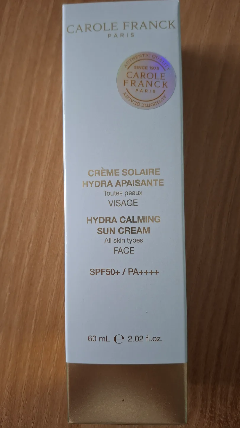 새상품] CAROLE FRANCK 선크림 SPF50+ 60ml 캐롤프랑크선크림