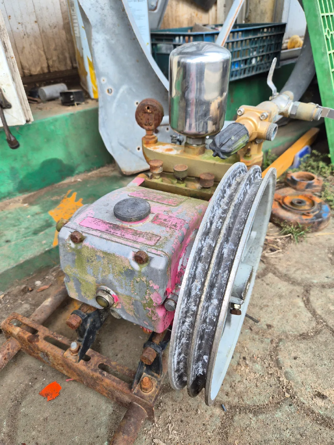 중고 고압분무기기