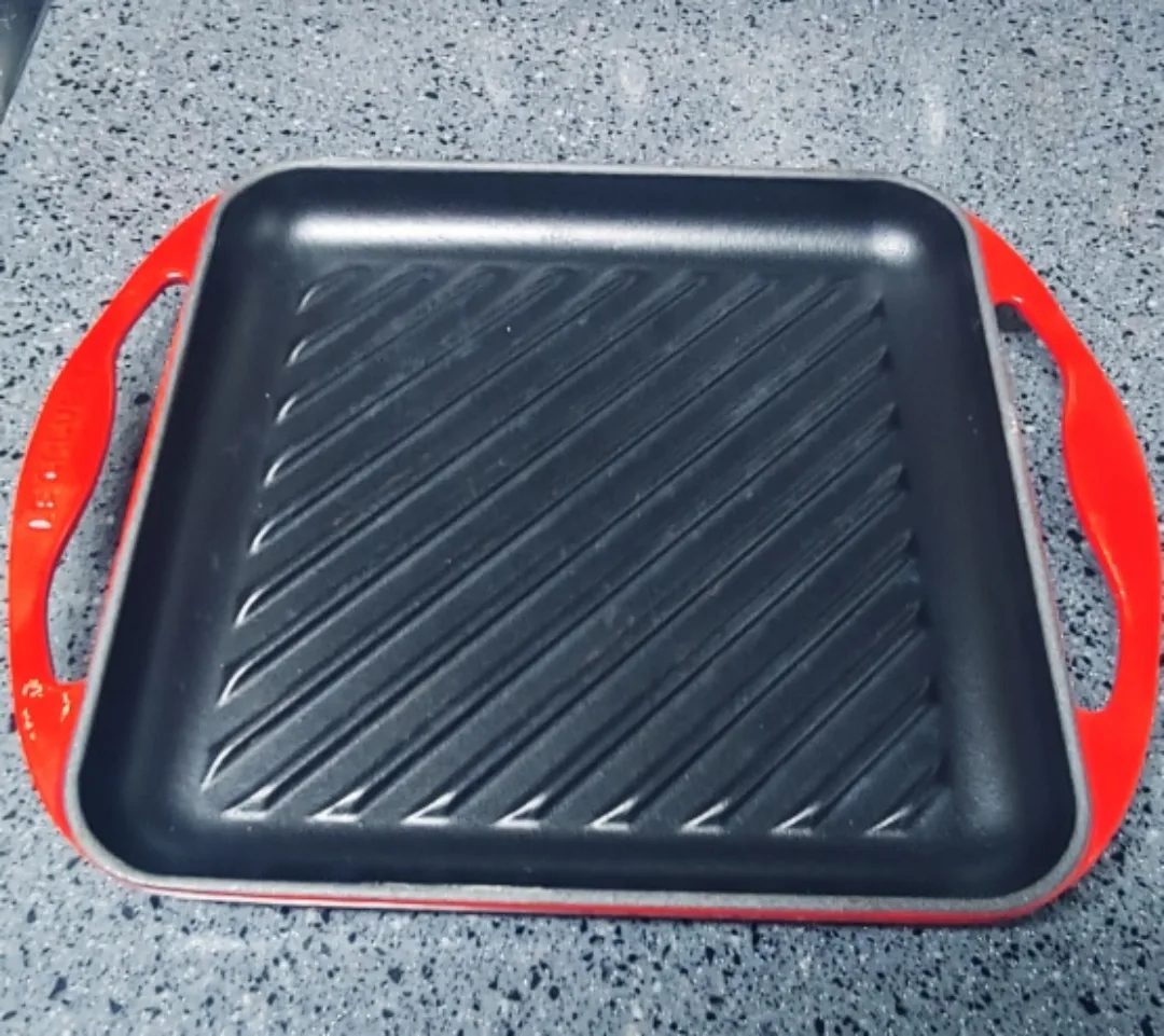 르크루제 사각 그릴팬 23cm