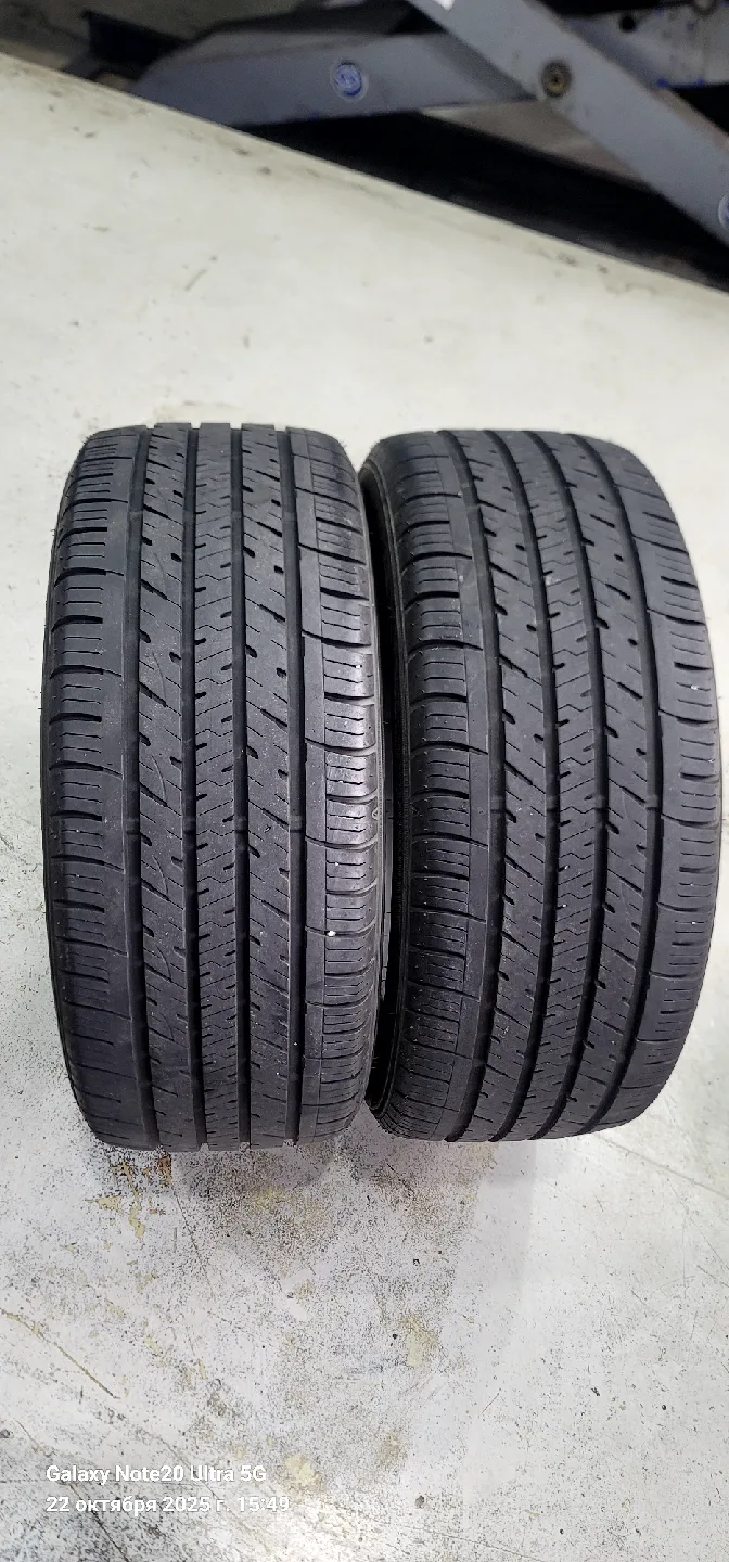 Dunlop 245/45R18 중고 타이어 2개