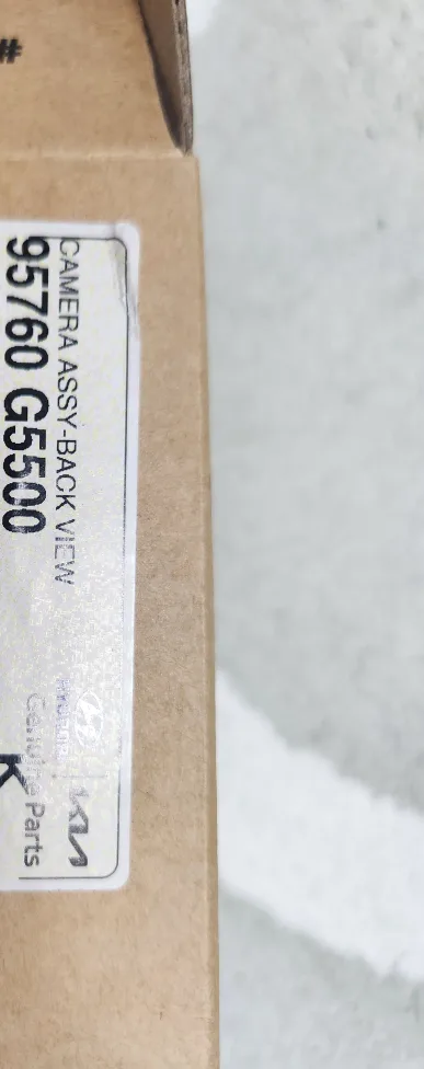 니로 후방카메라 순정부품 95760-G5500 중고