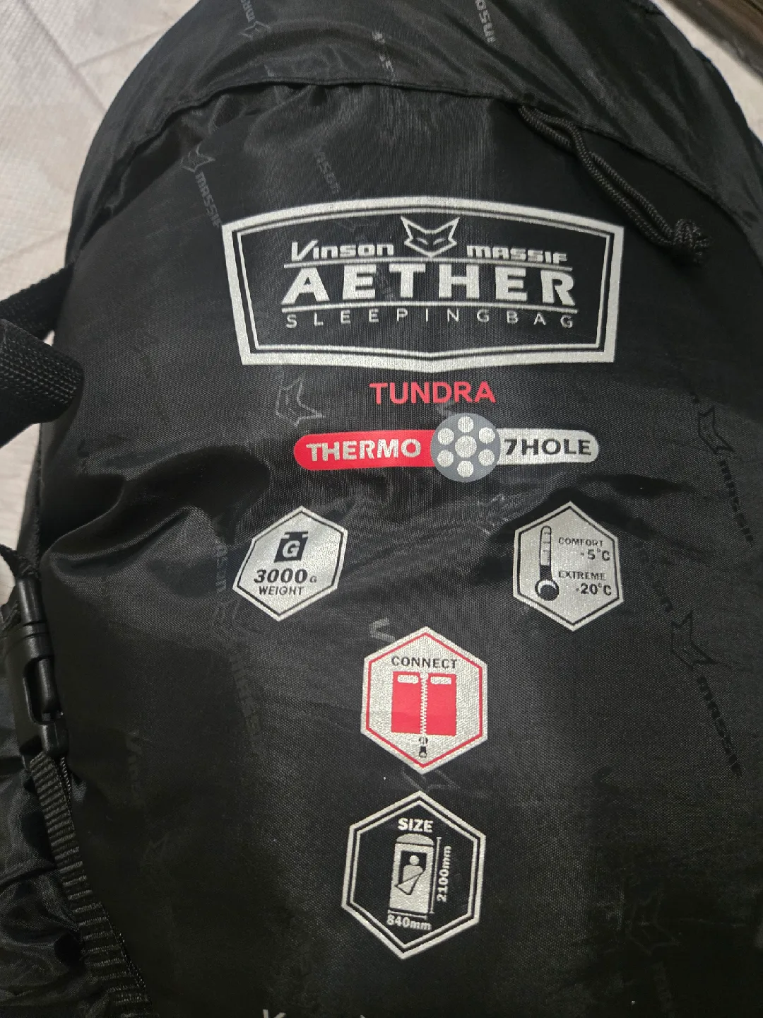 빈슨 매시프 에테르 툰드라 침낭 중고