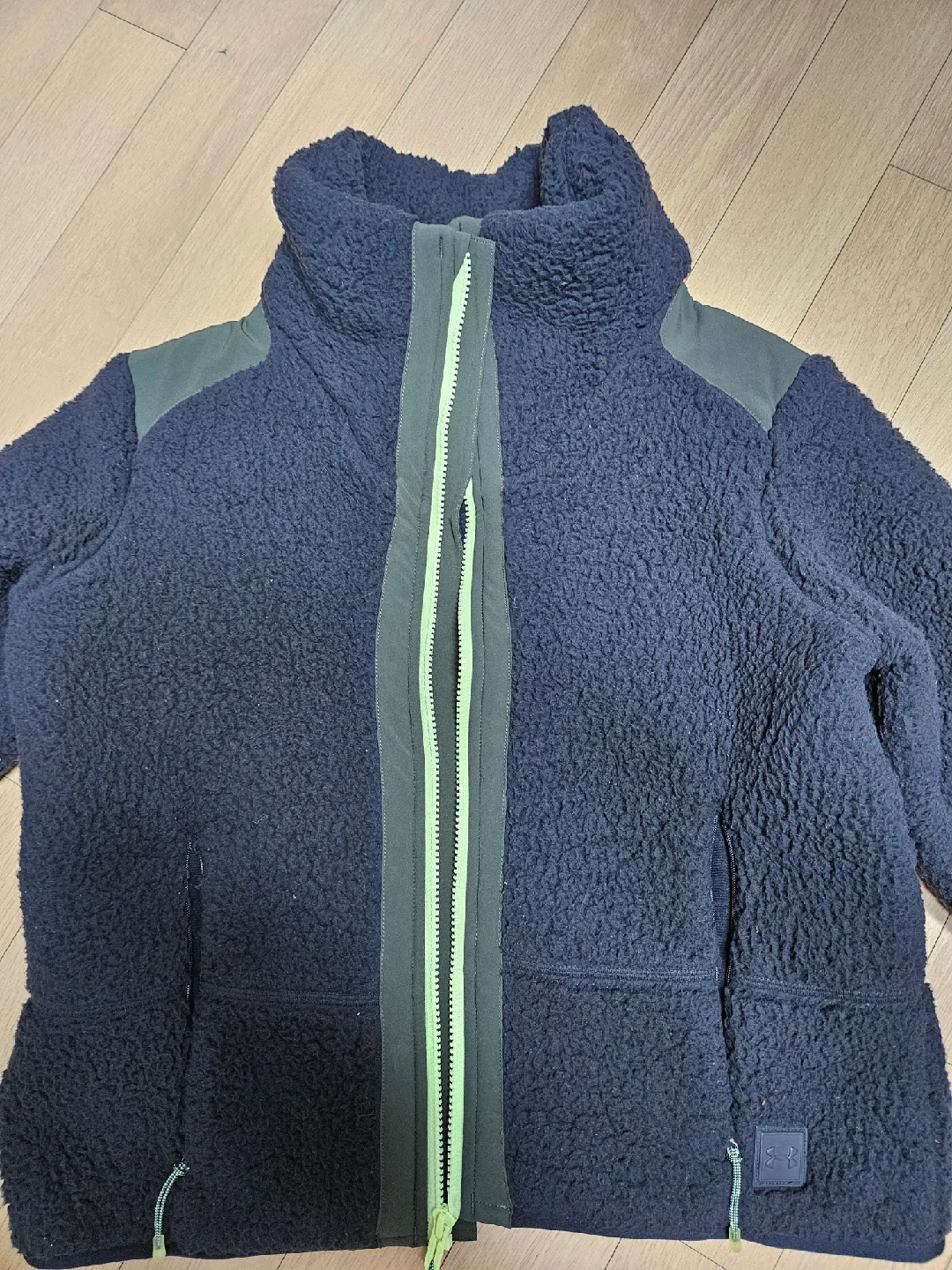 언더아머 플리스 자켓 M 네이비