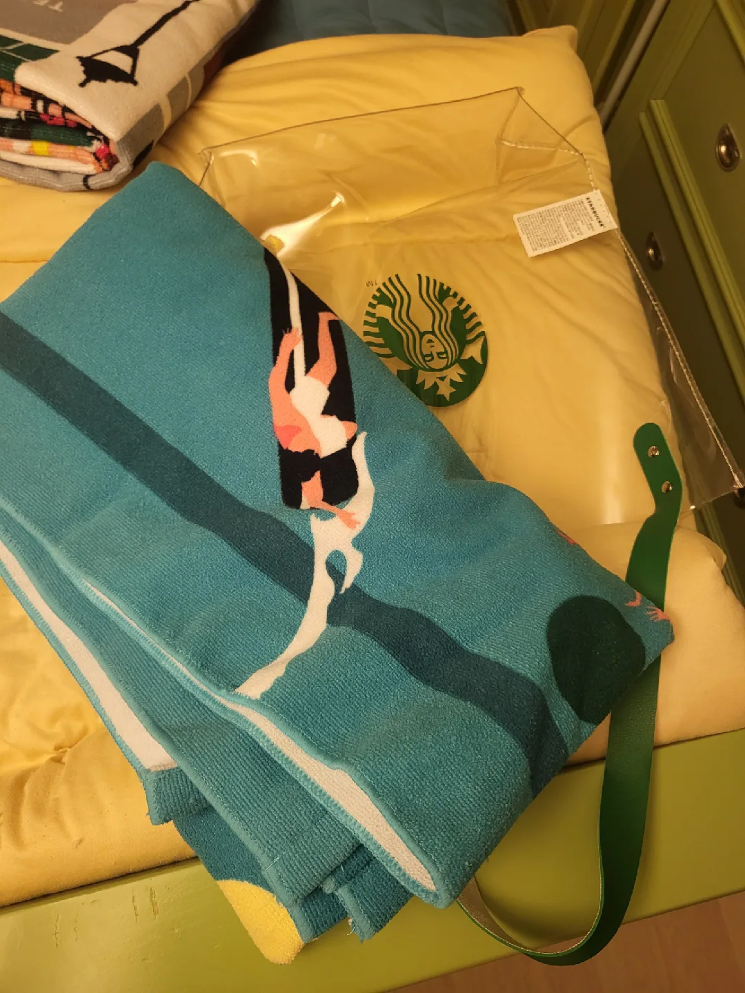 스타벅스 2019 비치타올 서머백