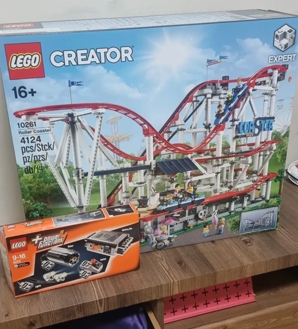 레고 롤러코스터 10261 중고+8293파워펑션세트판매해요