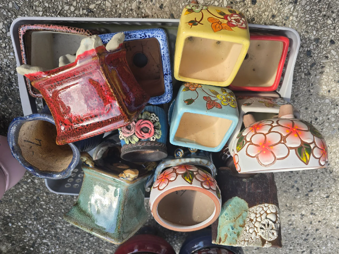 다육중고화분17개