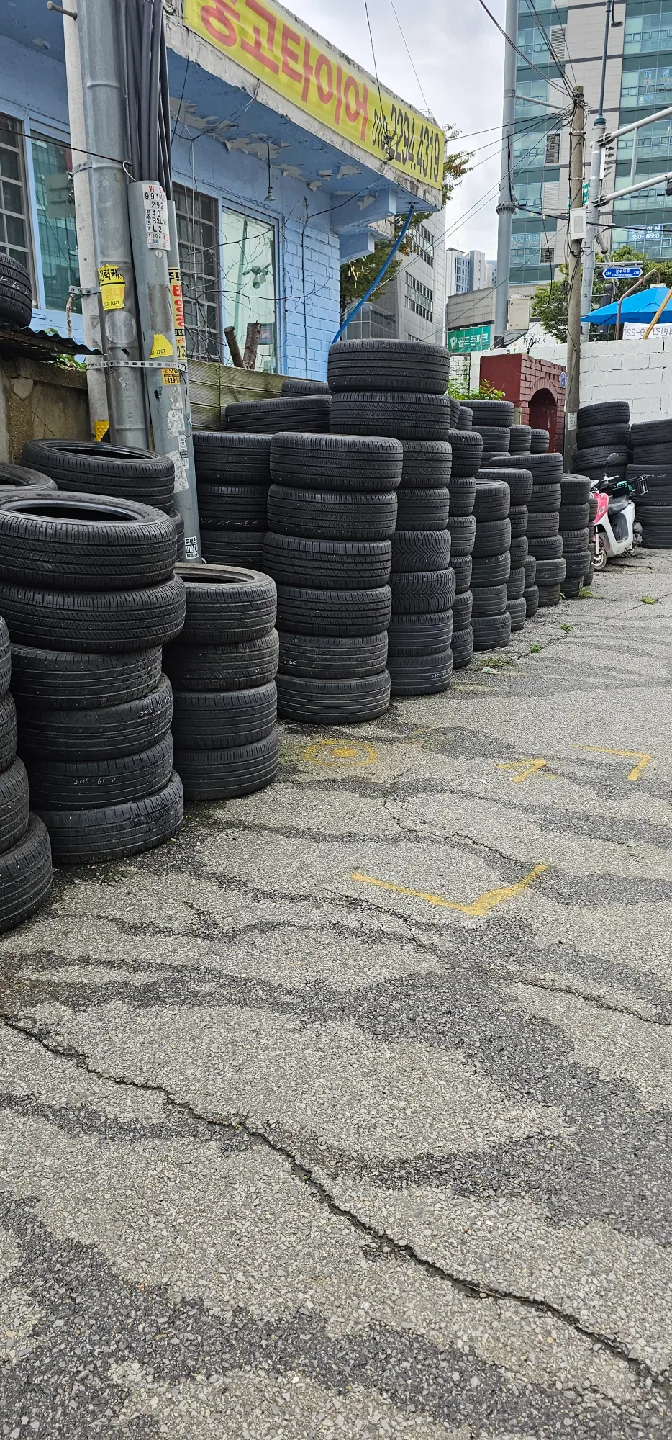 중고 타이어 가개하실분