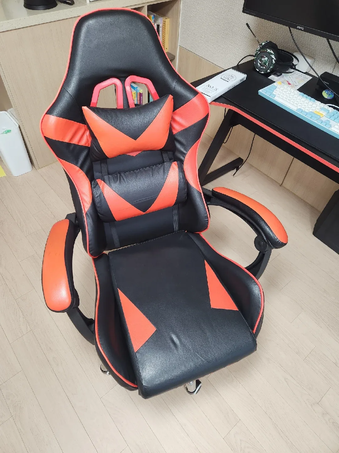 게이밍 의자 블랙/레드