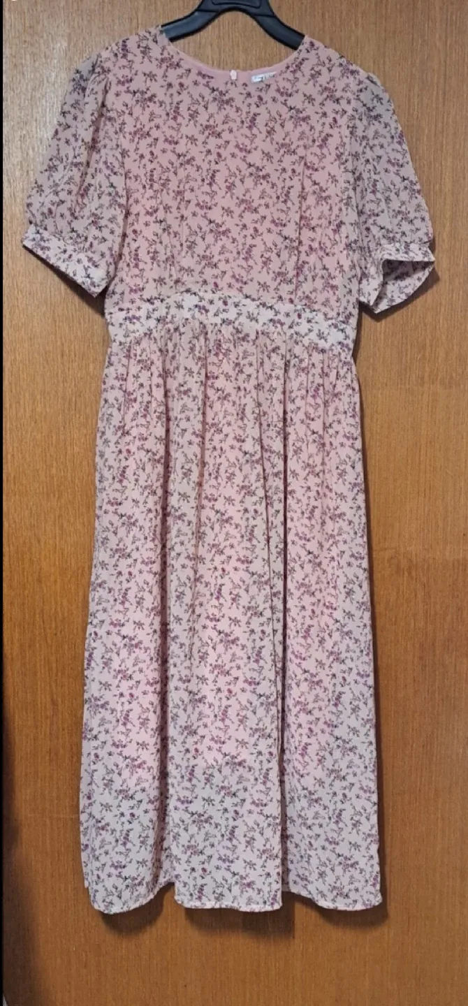 러블리꽃나염롱원피스 새옷