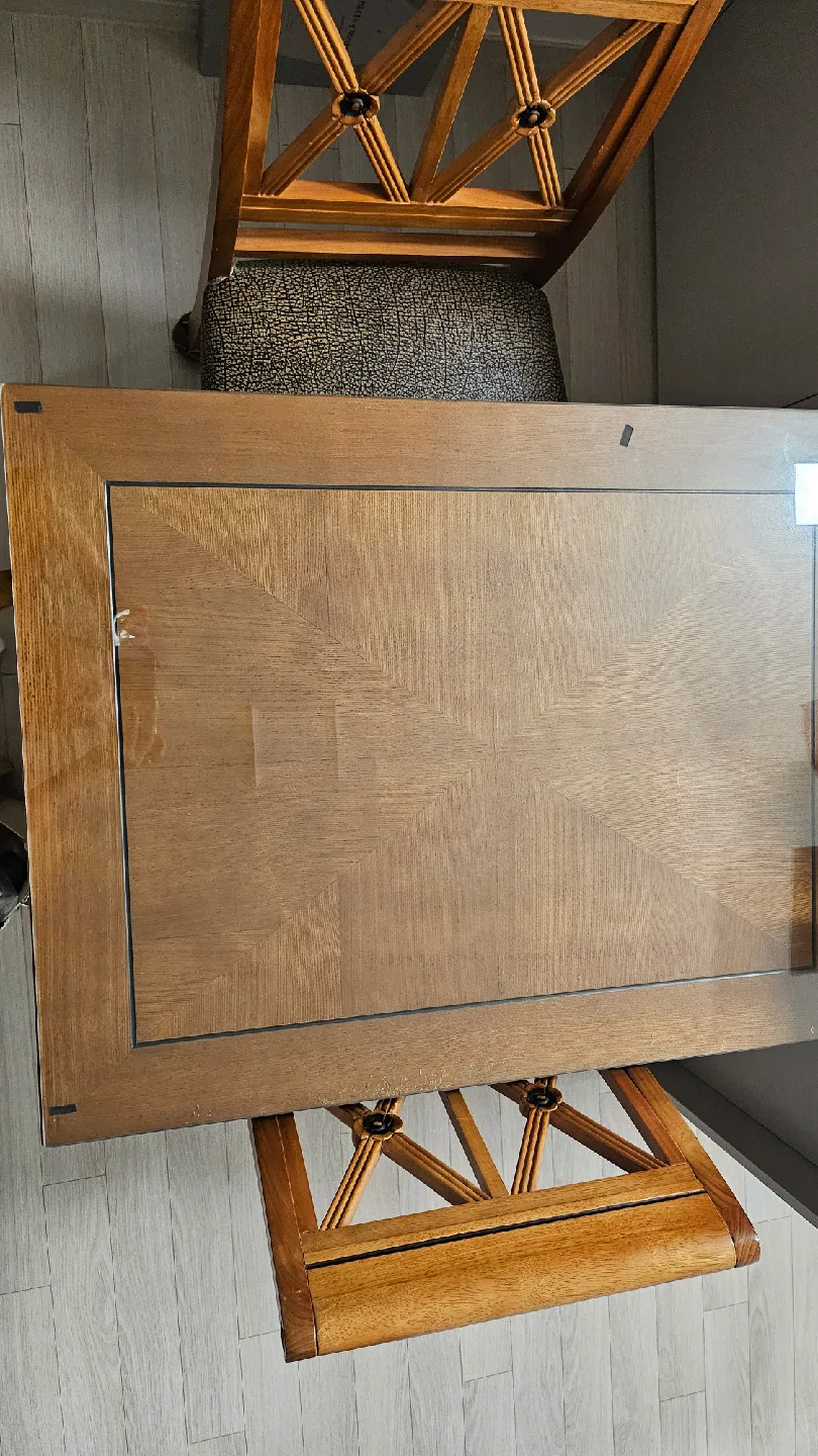 2인용 원목 식탁