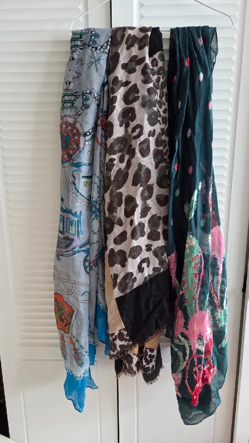 스카프 3종 세트