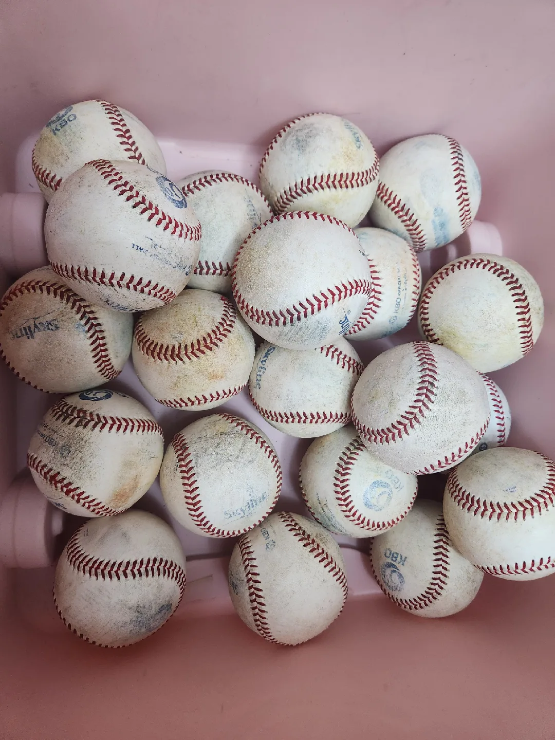 KBO 공인구 중고 야구공 판매!