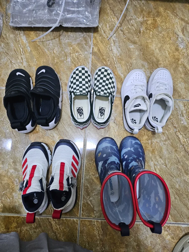 아동 신발 모음 (나이키, Vans, 아디다스)