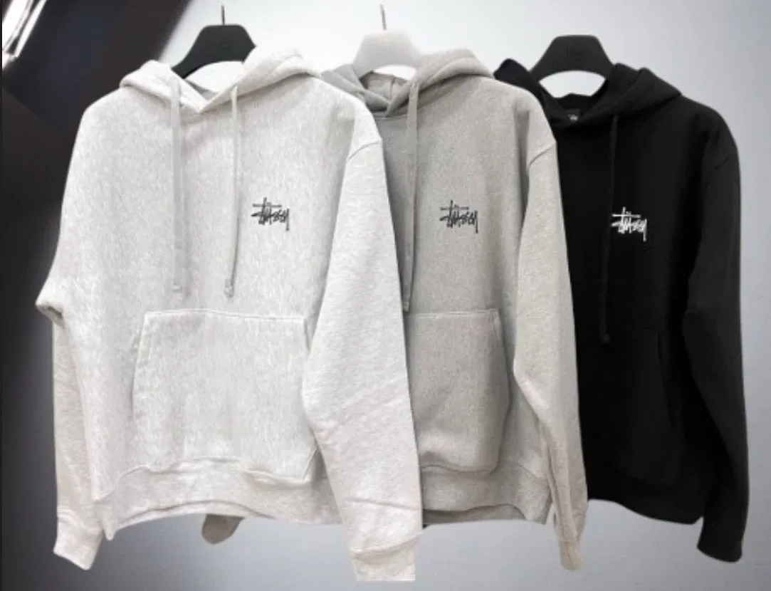 Stussy 스투시 기모 후드티 남여공용 새상품 무료배송