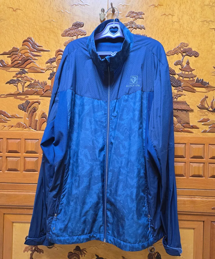 블랙야크 남성 바람막이 자켓 네이비