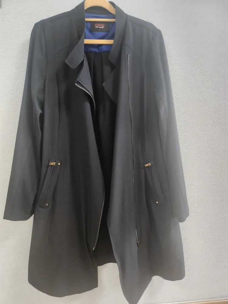 Zishen 블랙 코트 105