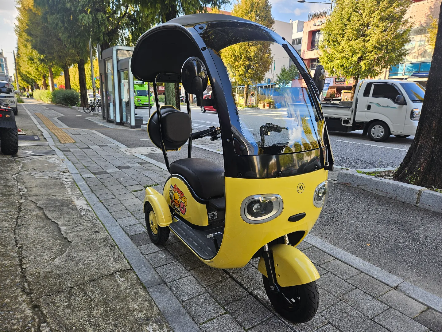 아이마 3륜 전기 스쿠터 캐노피 NQ7 중고 판매합니다.