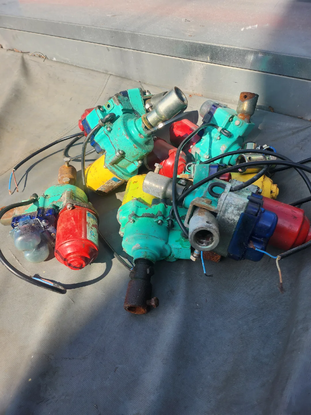 청오 중고모터팔아요 8대