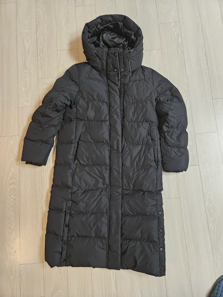 탑텐 폴라리스 롱패딩 블랙 90