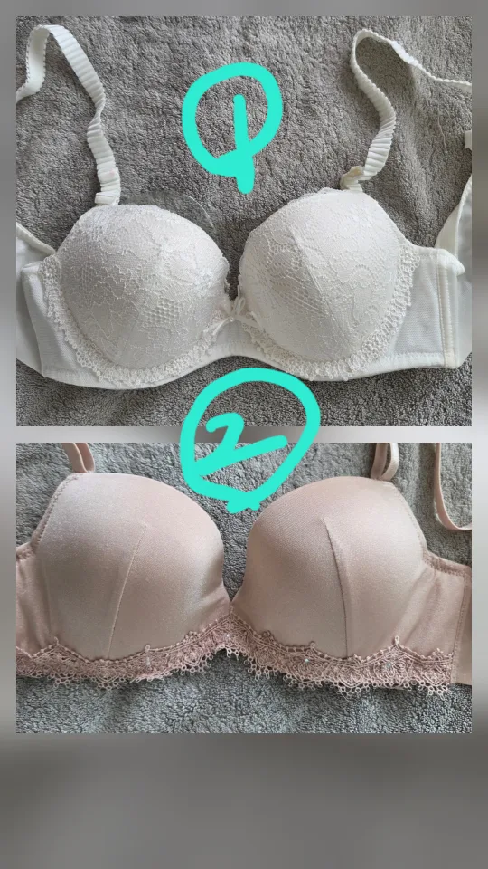 😀비비안 Rosebud 노와이어 브라 80A 2개(일괄가격ㆍ개별구매가능ㆍ11/15까지만) 🥕