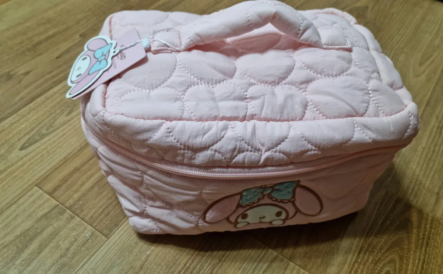 마이멜로디 퀼팅 파우치 새상품