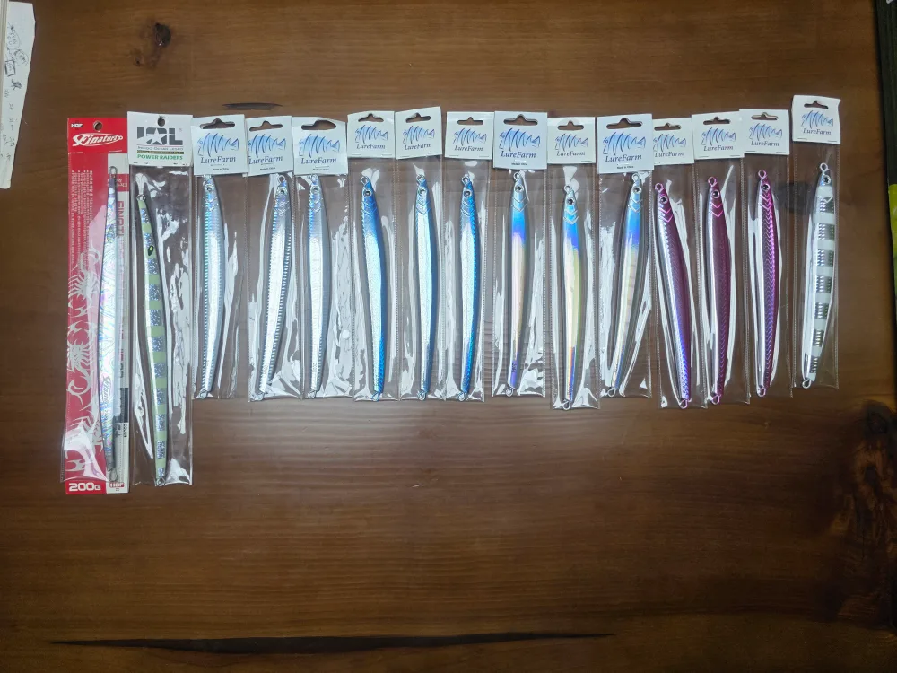 (재송동 )빅게임 메탈지그 200g 15마리 (모두새제품)