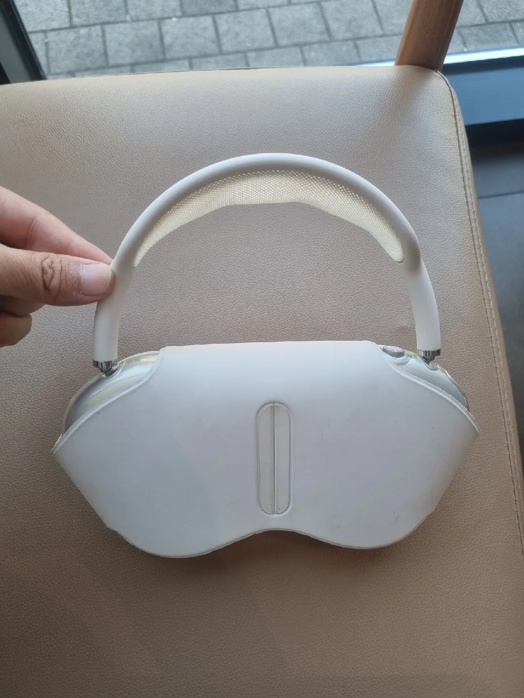 에어팟 맥스 정품 실버. 화이트
