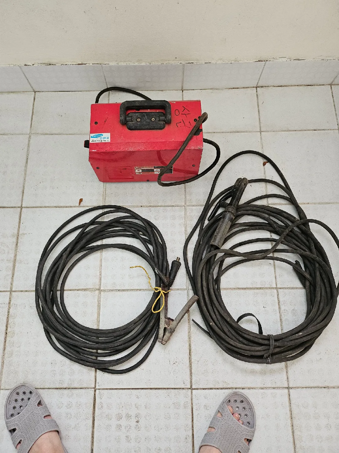 중고용접기.카멜레온용접맨7