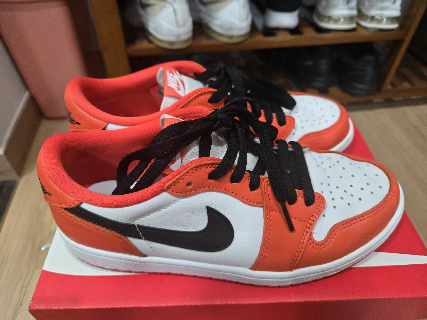 [중고 250] 나이키 에어 조던 1 로우 OG 스타피쉬 판매해요
