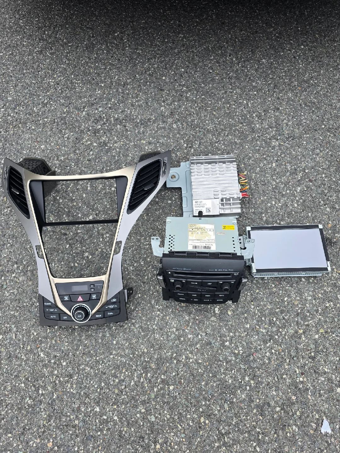 HG그랜져 순정네비