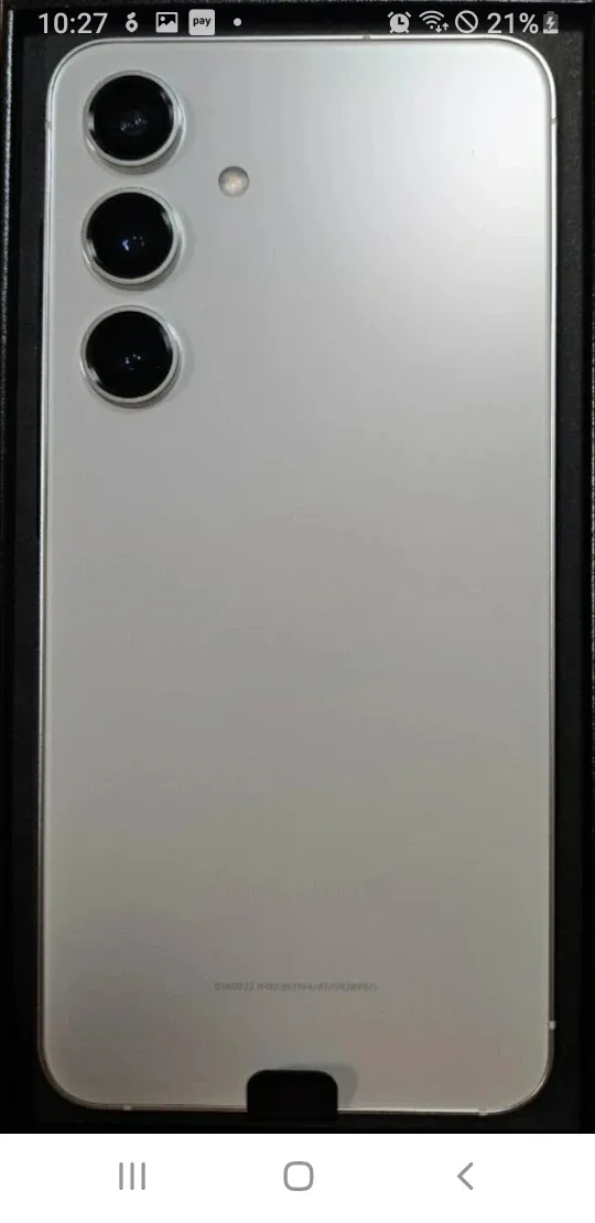 [S급중고폰/미개봉]S24마블그레이 S급중고폰(배터리90%) 사용전 25%선택약정 무상보증기간 박스개봉전