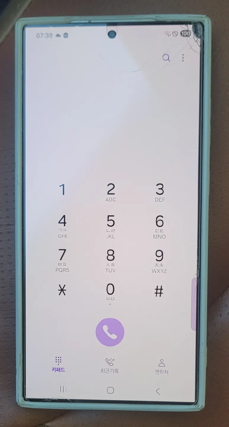 갤럭시 S24 울트라 액정 파손 판매 합니다