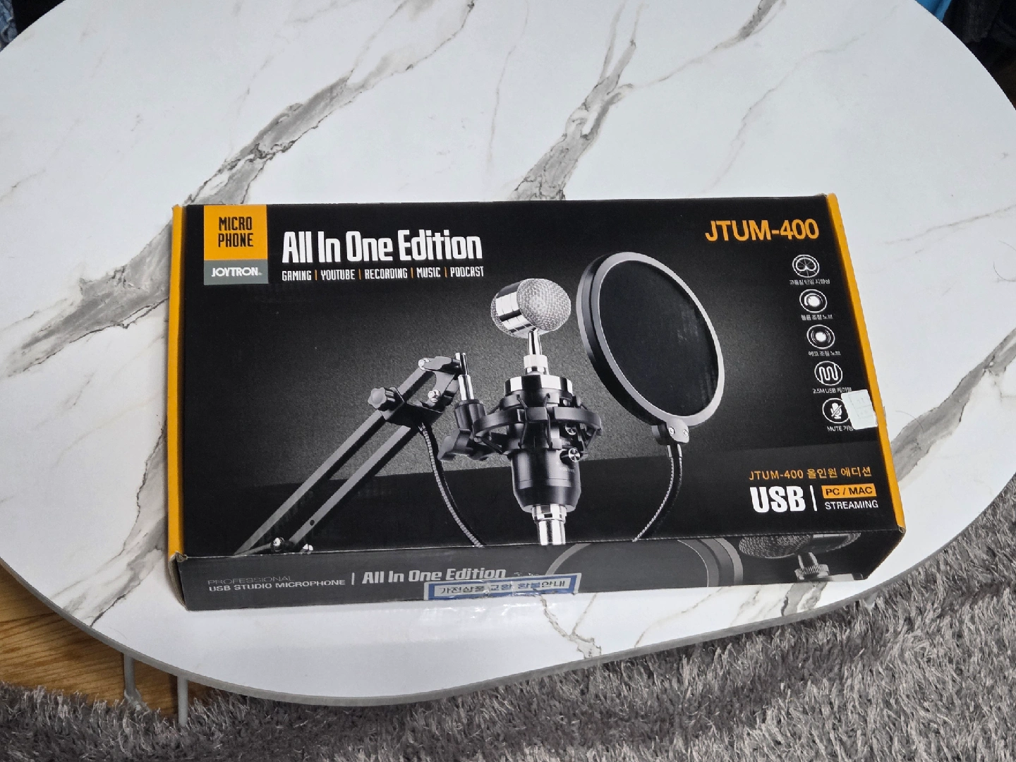 JOYTRON JTUM-400 마이크 | 취미/게임/음반 | 당근 중고거래