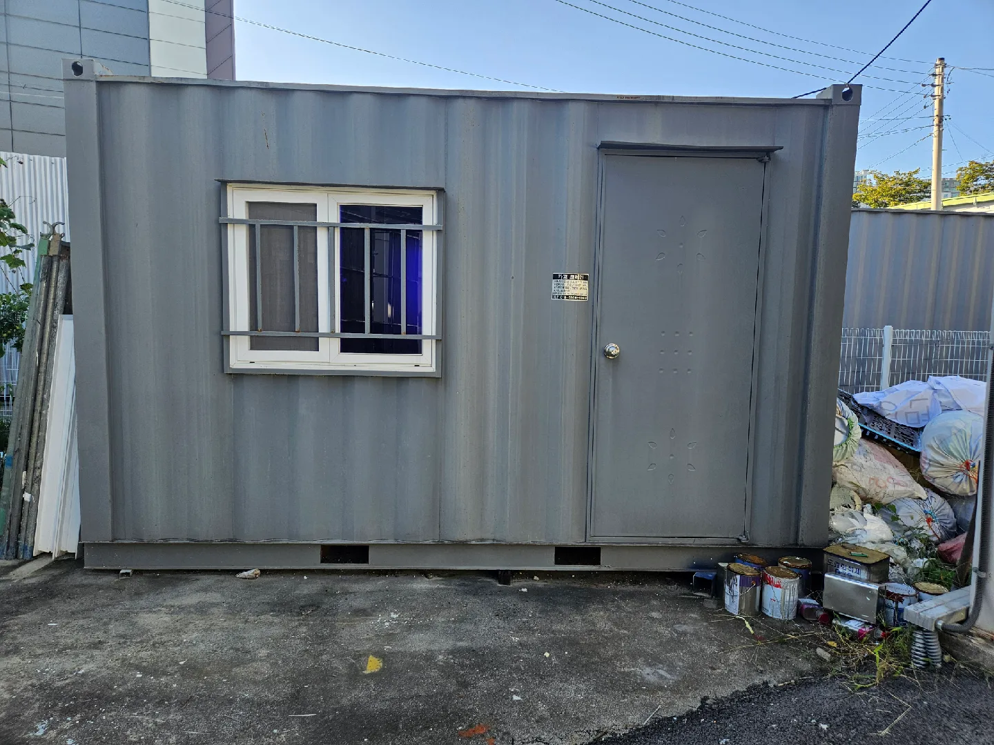 중고 컨테이너 3*4판매합니다