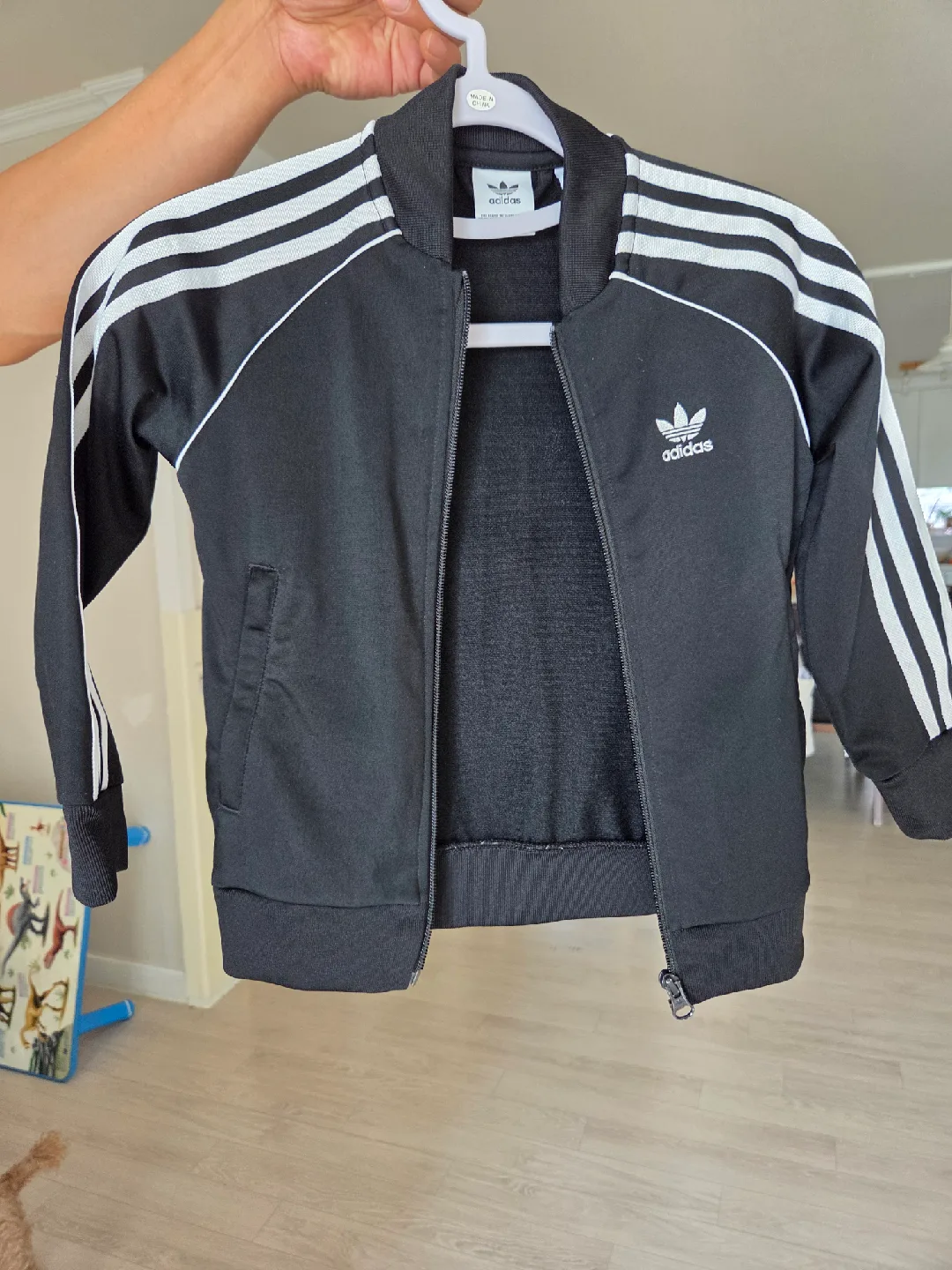 아디다스 키즈 트레이닝 자켓 120