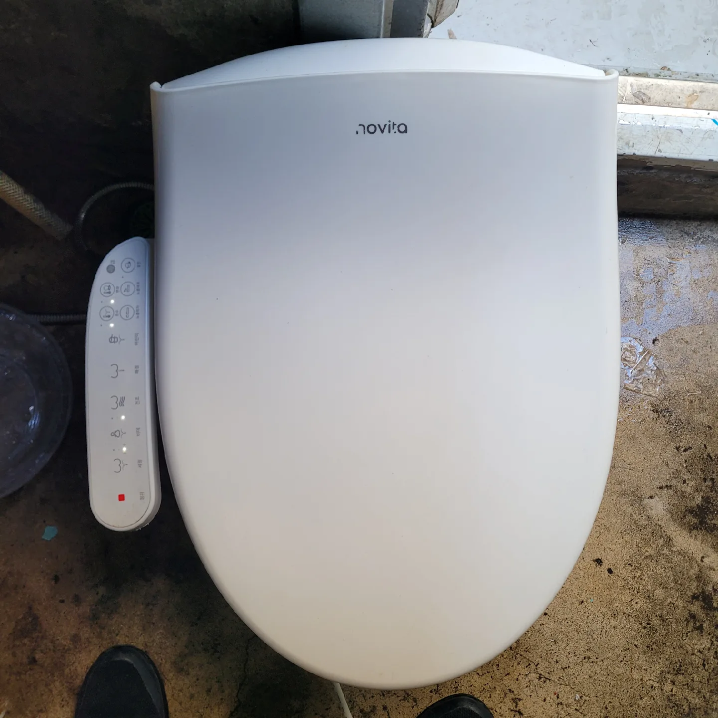 비데 노비타 비데 BD-N441H  스덴노즐 중고 품 자동세척기능 몽끼만있슴 누구나설치가능 설치부품 모두