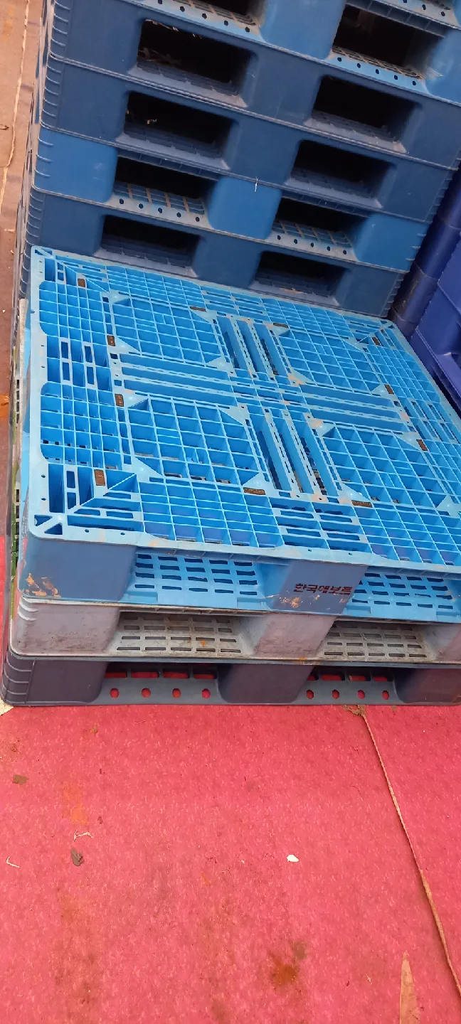 PE재질 농막용 파레트 플라스틱 빠레트 파렛트 사이즈 : 1100*1100*150