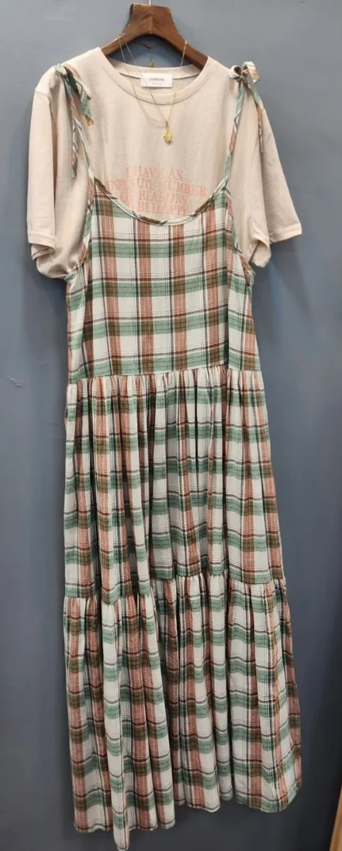 컴즈 끈 캉캉 원피스