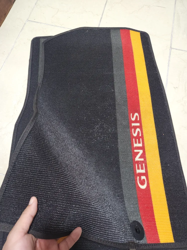 가격인하)한정판 제네시스gv70 독스피아 차량용 카매트 인터넷 검색 찾기힘듬 레어템 떨이