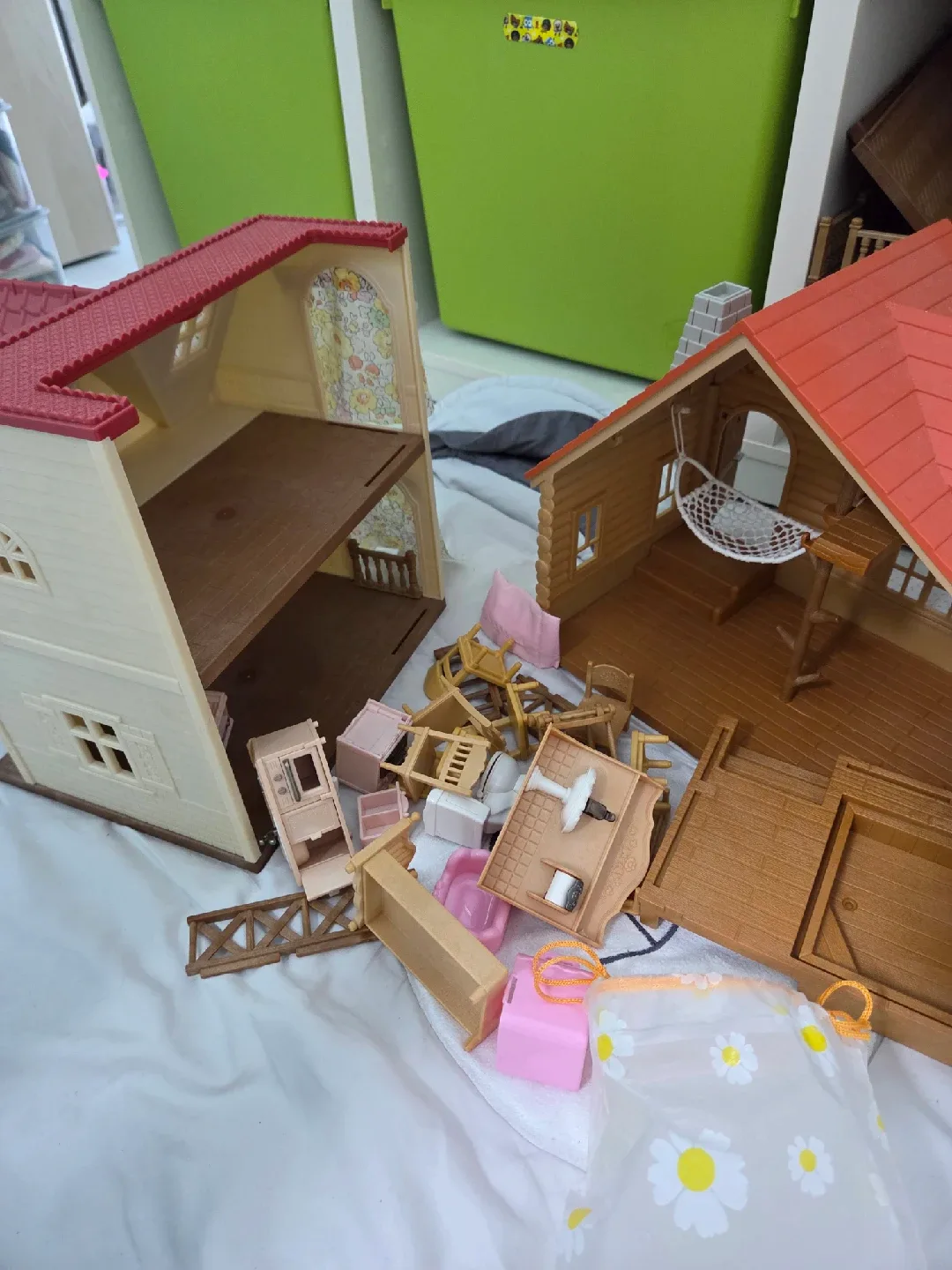 실바니안 집 3채 묶음