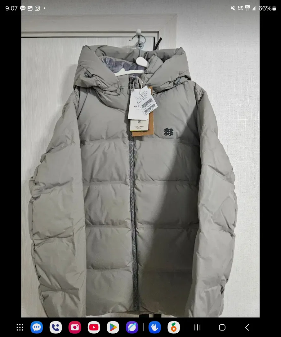 코오롱스포츠 패딩 105 새상품