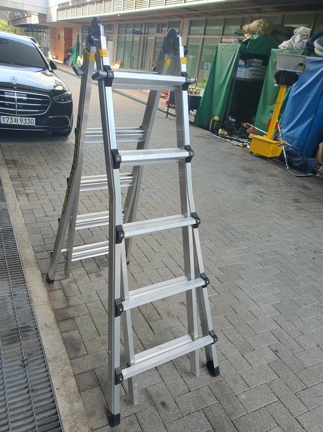 중고사다리 사다리 알루미늄 접이식 5단 6단 사다리