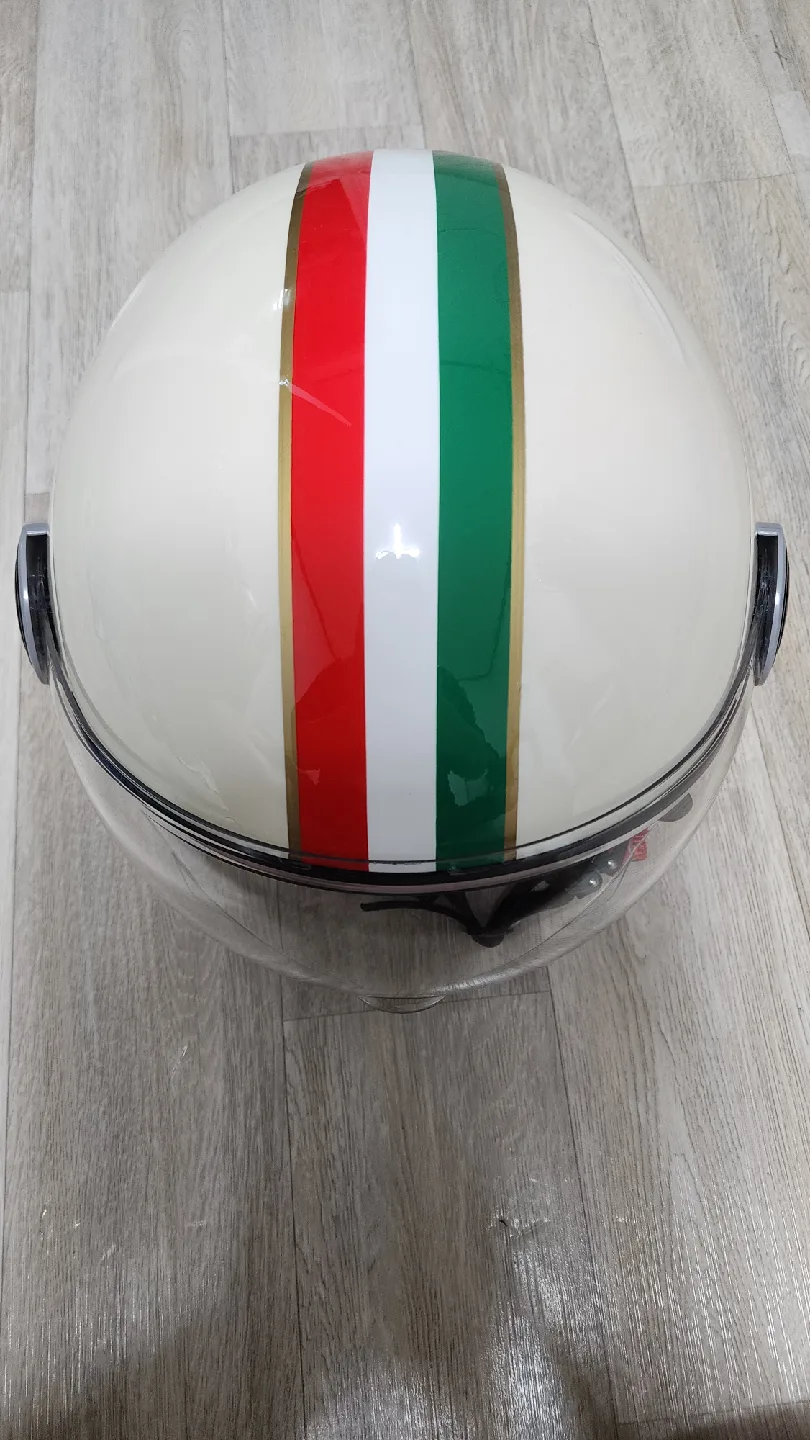 빈티지 헬멧 아이보리